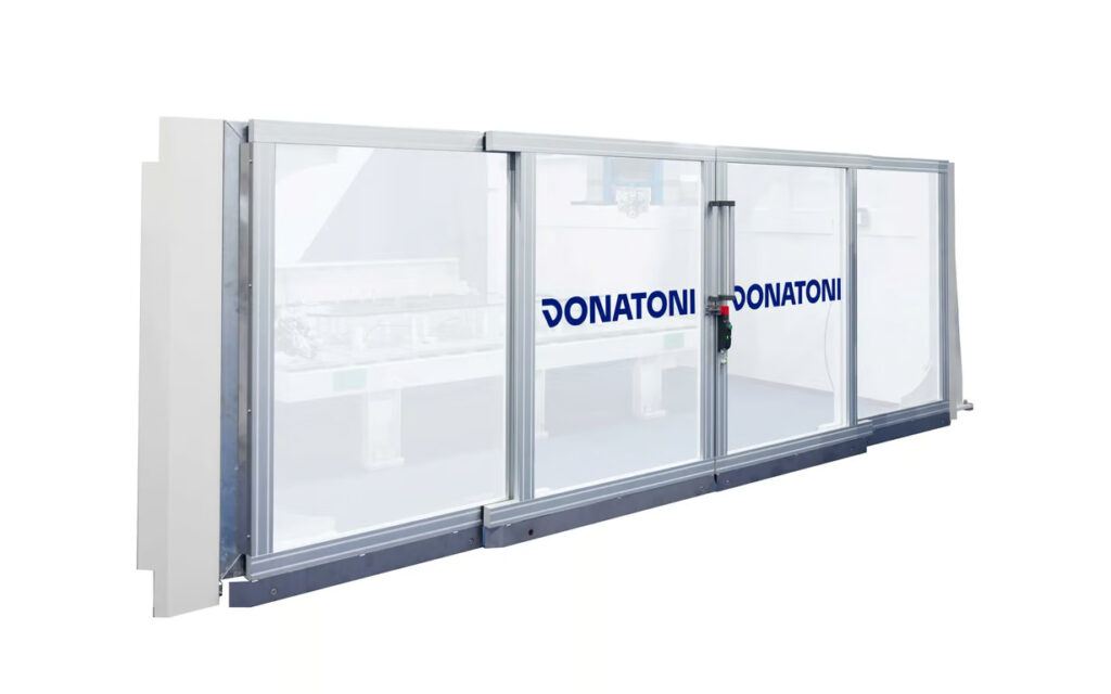 Sliding front safety guards
