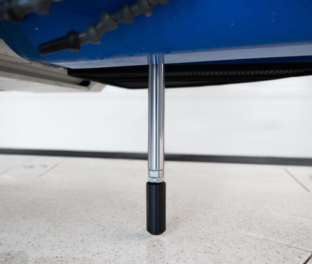 Slab thickness detector